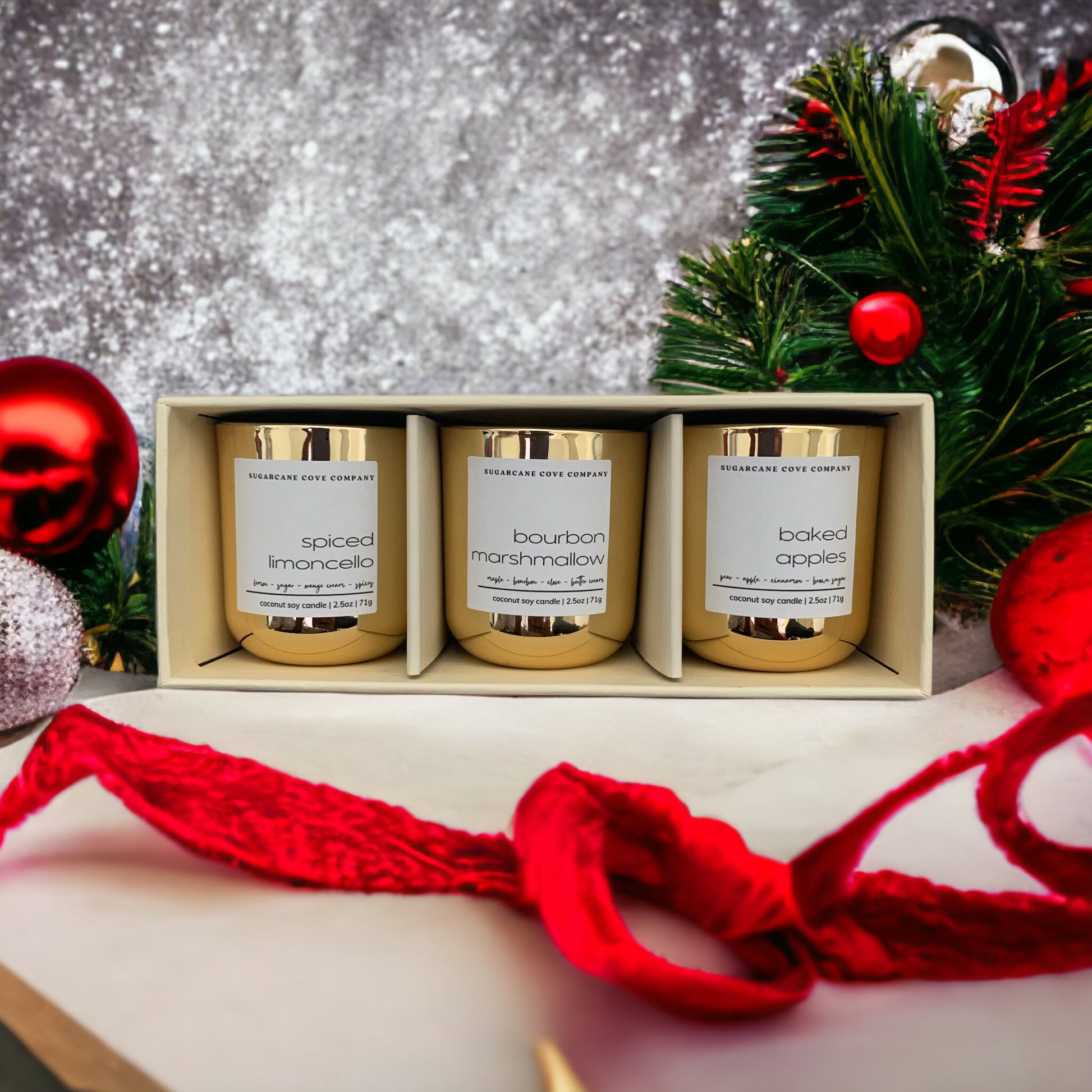 Christmas Candle Gift Set