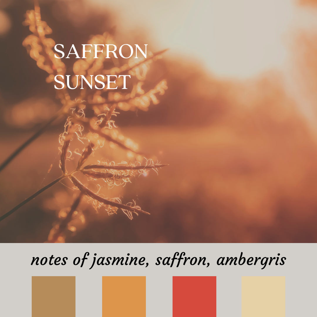 Saffron Sunset Candle