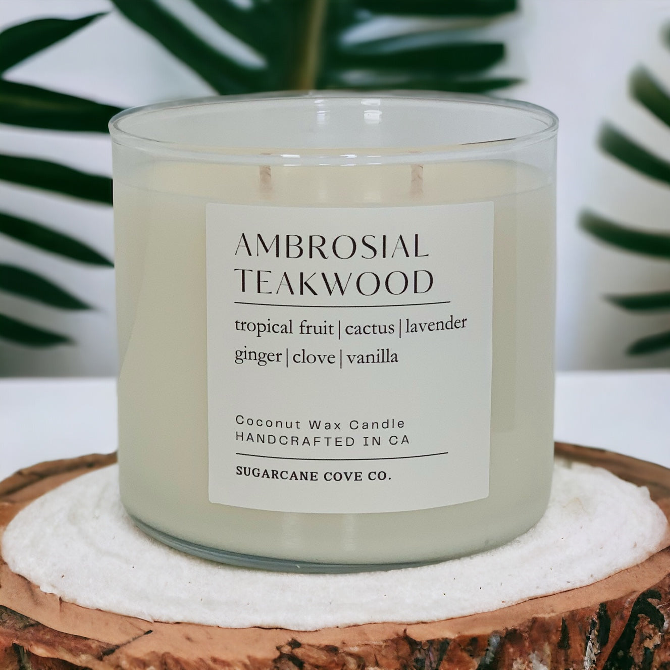 Ambrosial Teakwood Candle