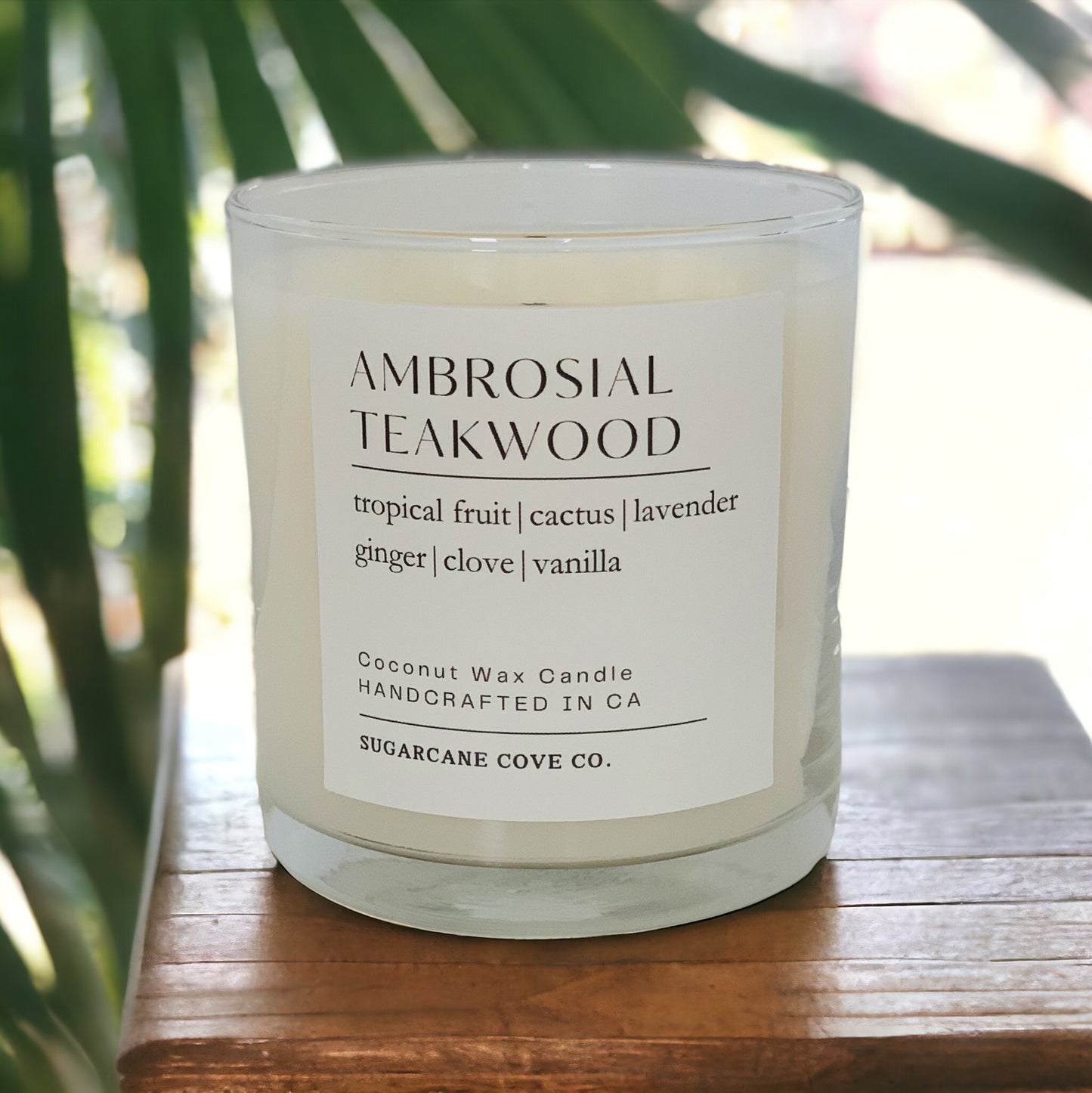 Ambrosial Teakwood Candle