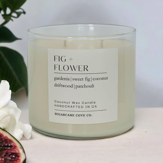 Fig + Flower Candle