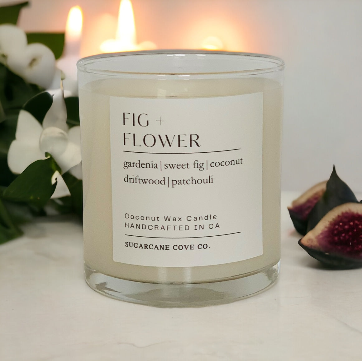 Fig + Flower Candle