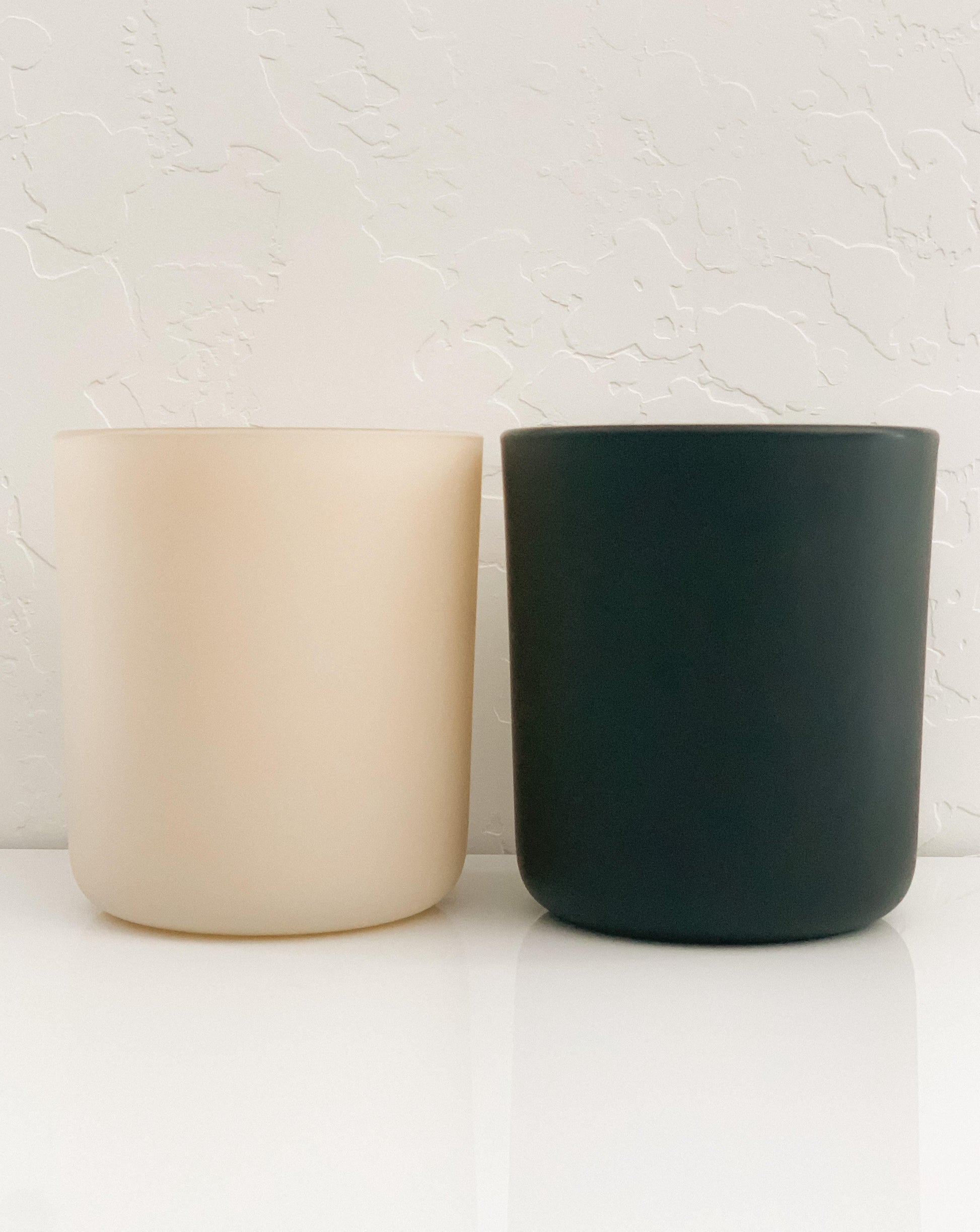 Linen and Black - candle jar colors