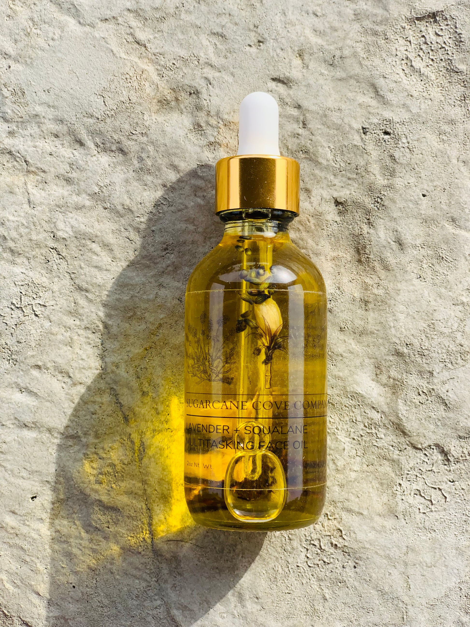 LAVENDER + SQUALANE MULTITASKING FACE OIL - Sugarcane Cove Company