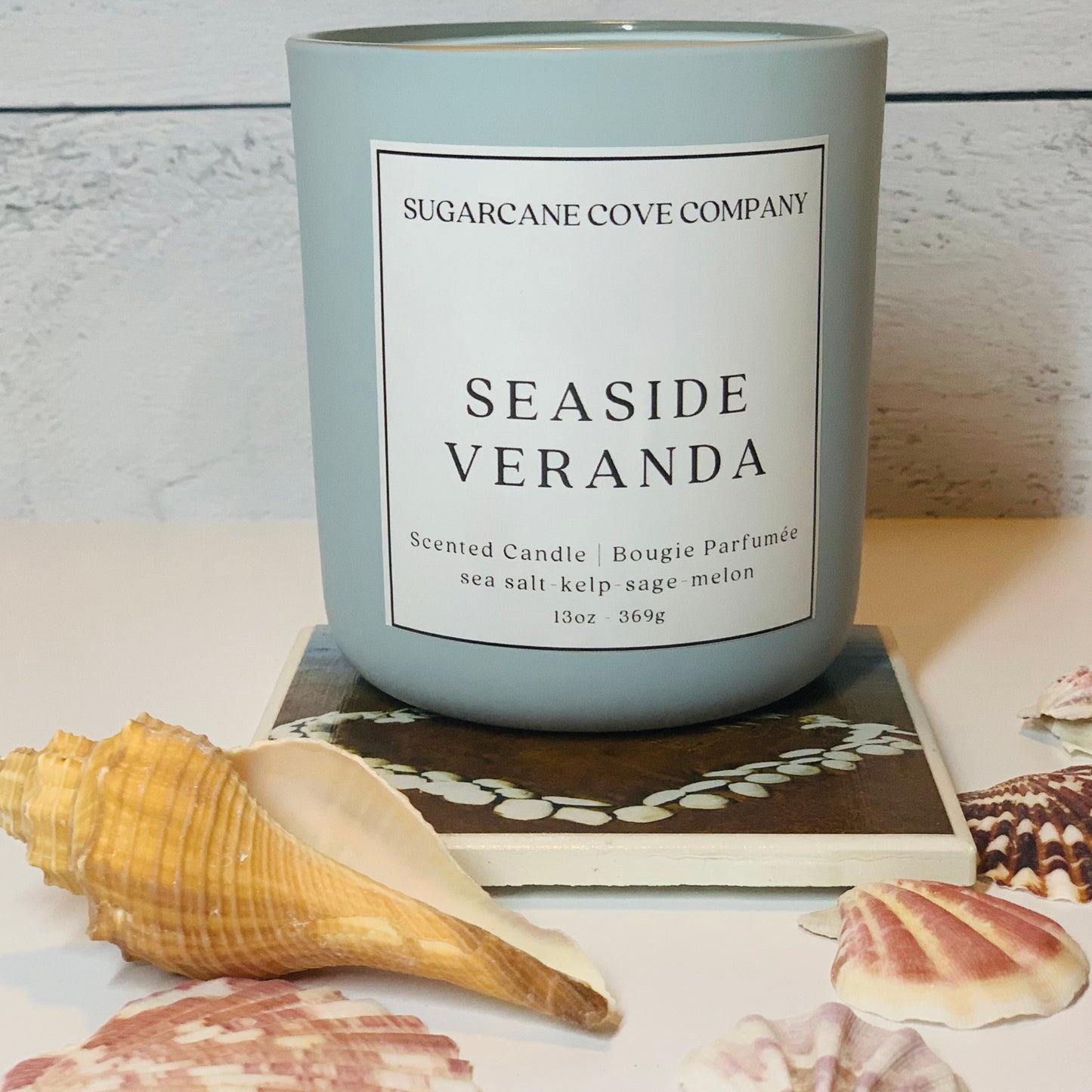 SEASIDE VERANDA - Beachy/Marine/Clean - Sugarcane Cove Company