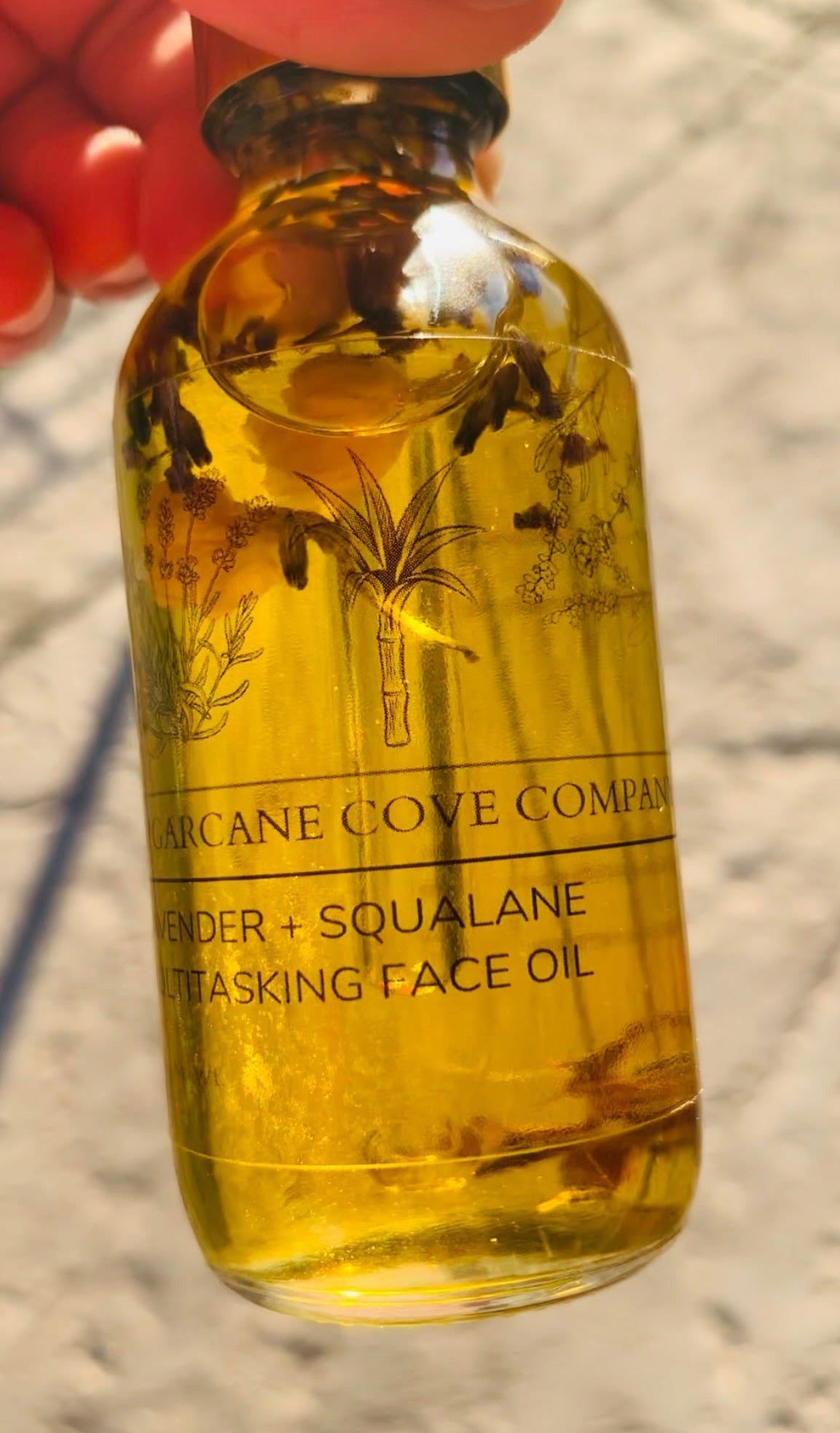 LAVENDER + SQUALANE MULTITASKING FACE OIL - Sugarcane Cove Company